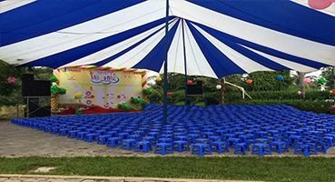 Bạt Che Sân Trường Khu Công Nghiệp