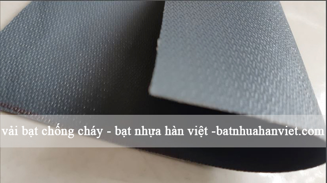 Bạt chống cháy - công trình