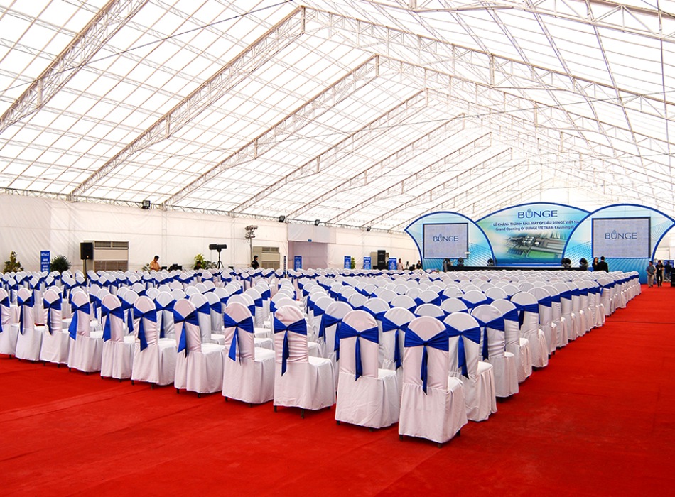 Bạt che phủ sự kiện